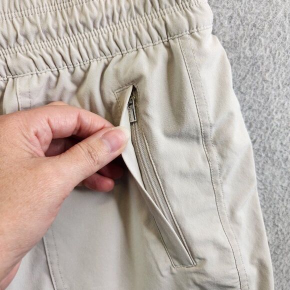 Athleta Expedition Skort Womens 8 Gray Mini Skirt Zip Front Hiking Tennis Golf - Picture 3 of 16